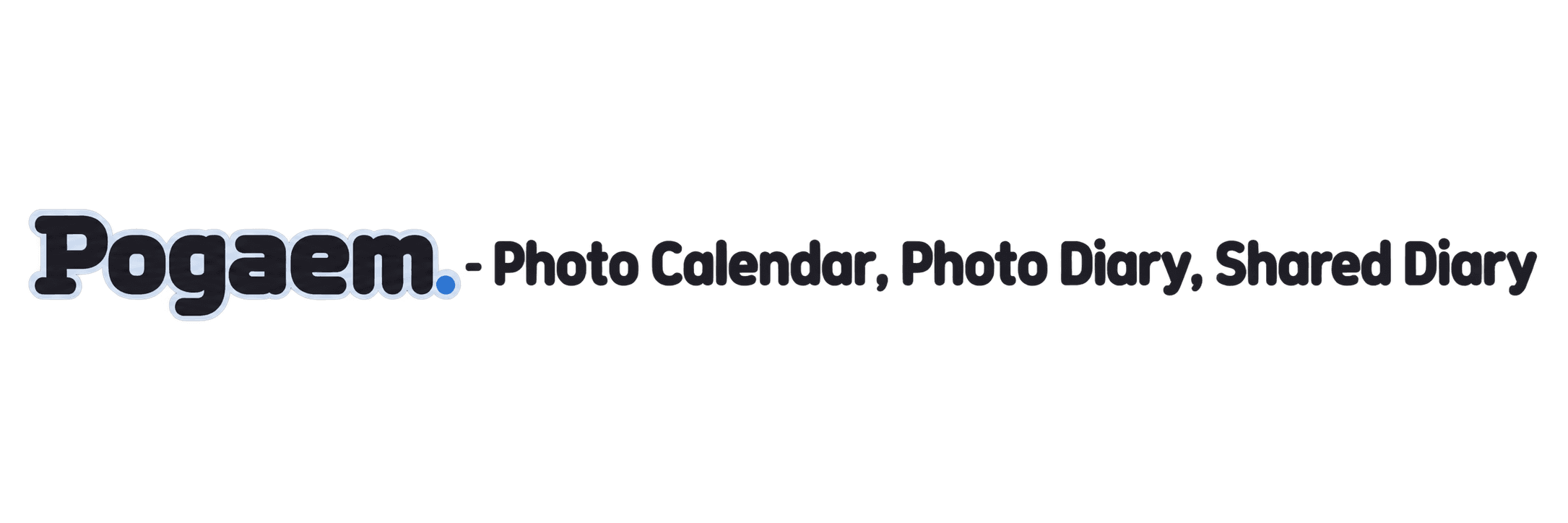 Pogaem - Photo Calendar, Photo Diary, Shared Diary